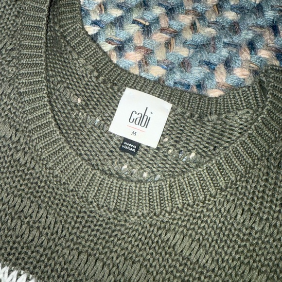 Cabi Scout Pullover Sweater sz M EUC - Picture 6 of 11